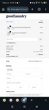 TENERETEAM coupon verification screenshot