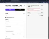 Goodman Brand coupon verification screenshot
