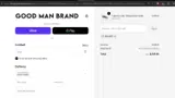Goodman Brand coupon verification screenshot