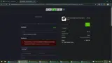 Test coupon verification screenshot