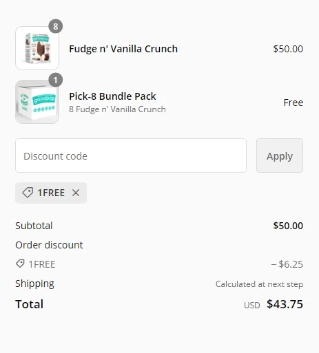 how to use GoodPop coupons