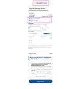 CARECREDIT20 coupon verification screenshot