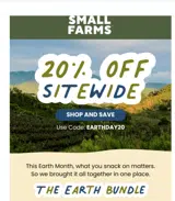 earthday20 coupon verification screenshot