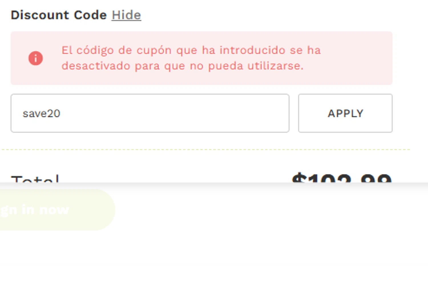 Good Start Packaging discount code screenshot showing code save20 applied at Good Start Packaging checkout page. Uploaded by SimplyCodes community member Renery17 on Apr 22, 2025