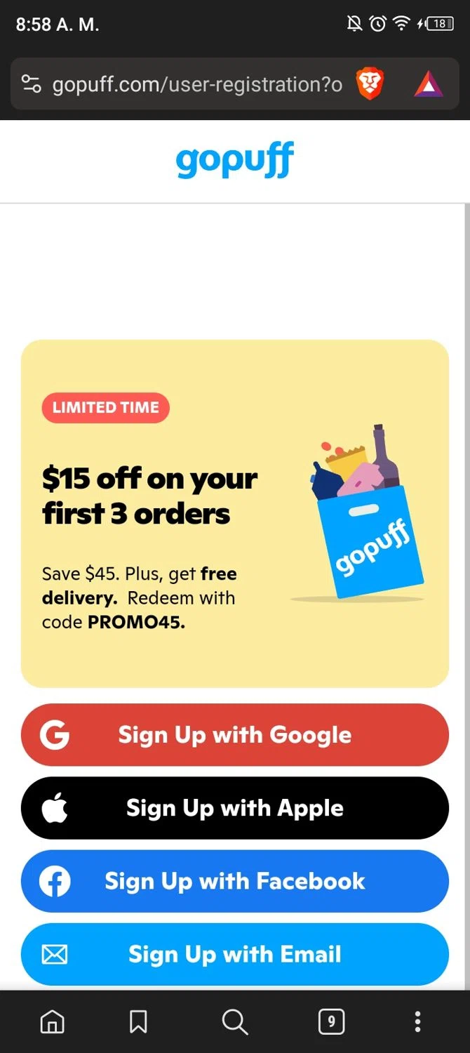 GoPuff Promo Codes 20 Off September 2024