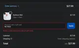 Gorilla Grip coupon verification screenshot