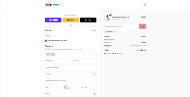 Gorilla Wear checkout page showing Gorilla Wear coupon code box | Screenshot taken by SimplyCodes community member on Aug 11, 2025