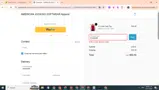 thankful25 coupon verification screenshot