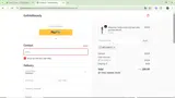 WELCOME10 coupon verification screenshot