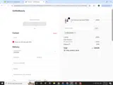 WELCOME10 coupon verification screenshot