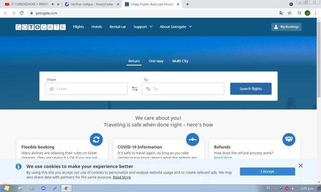 GotoGate checkout page showing GotoGate promo code box | Screenshot taken by SimplyCodes community member on Nov 10, 2021
