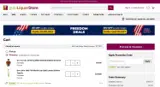 GotoLiquorStore coupon verification screenshot