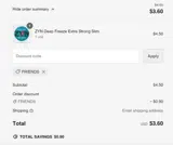 GotPouches.com coupon verification screenshot