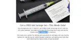 July-Syringe-25 coupon verification screenshot