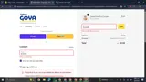 Goya Foods coupon verification screenshot