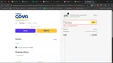 Goya Foods coupon verification screenshot