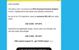 VIP-OPS coupon verification screenshot