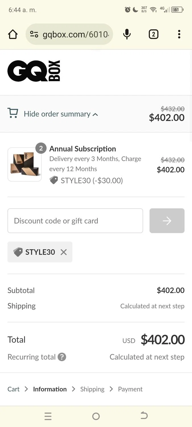 GQ Box Promo Codes 50 Off December 2023