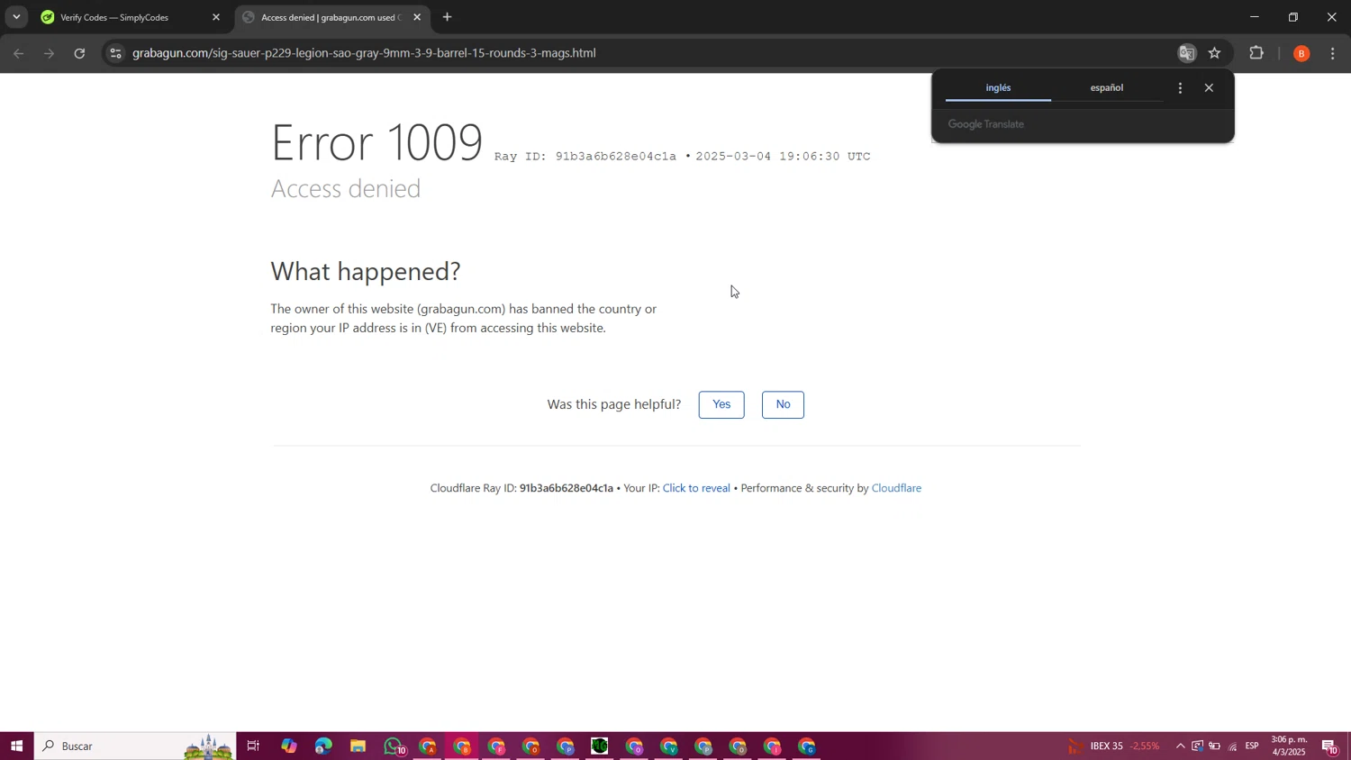 Grab A Gun discount code screenshot showing code freeshipgag28 applied at Grab A Gun checkout page. Uploaded by SimplyCodes community member ThriftySage2675 on Mar 4, 2025