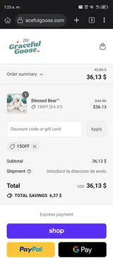15OFF coupon verification screenshot