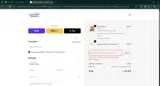BLESSING coupon verification screenshot