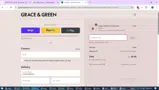 Grace & Green coupon verification screenshot