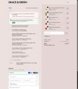 Grace & Green coupon verification screenshot