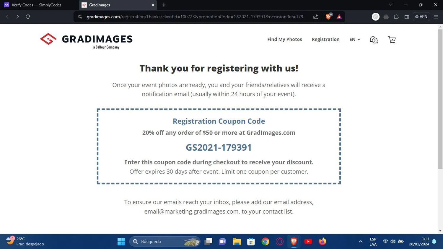 GradImages Promo Codes & Black Friday 2024 Deals 20 Off