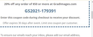 GradImages Promo Codes (3 Verified) - 20% Off Feb 2025