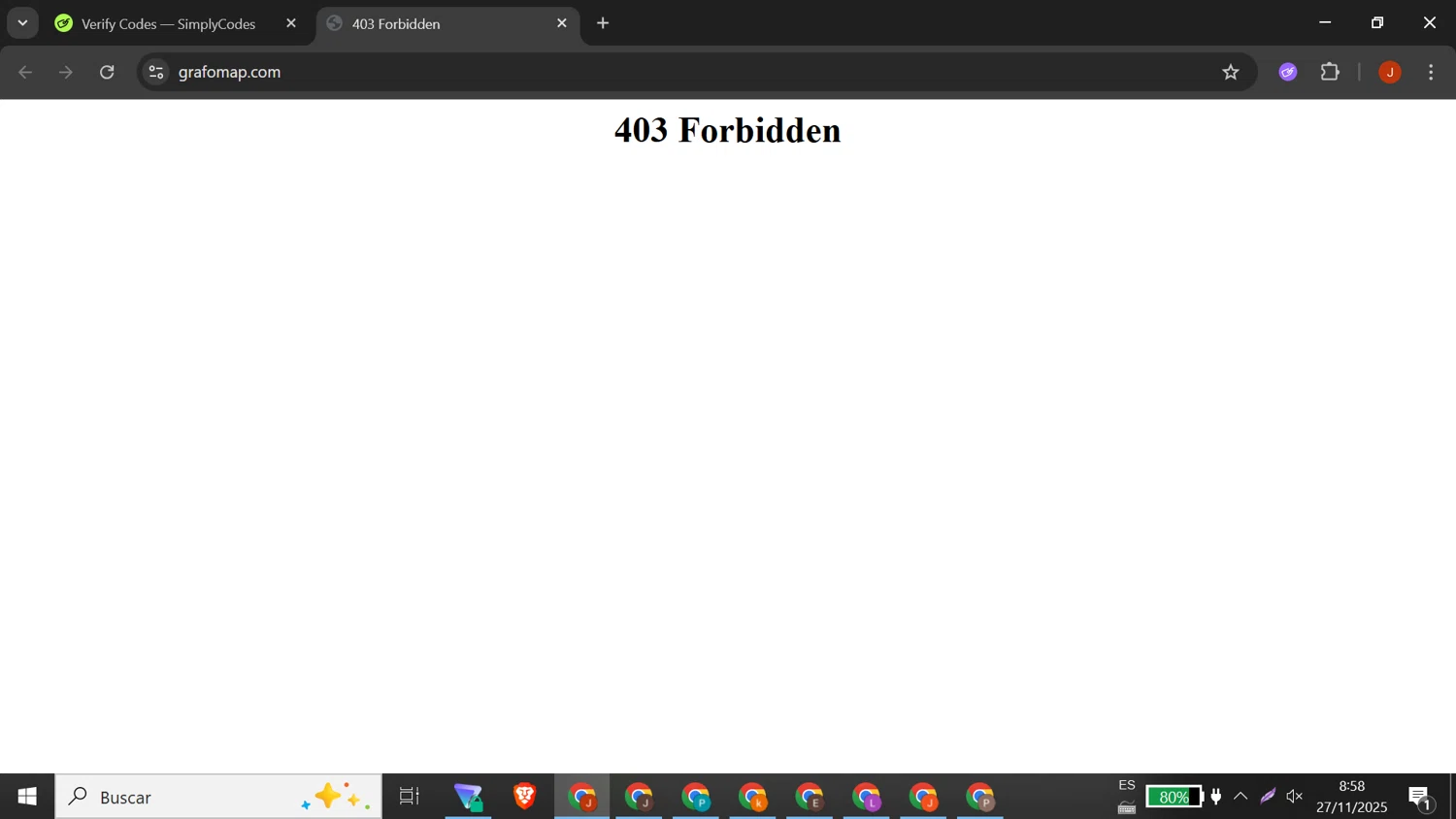 Grafomap coupon code screenshot showing code CANVAPLUS applied at Grafomap checkout page. Uploaded by SimplyCodes community member DORIANGEL on Nov 27, 2025