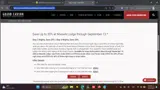 Grand Canyon Lodges coupon verification screenshot