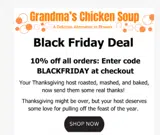 Grandmas Chicken Soup coupon verification screenshot