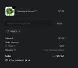 preach coupon verification screenshot