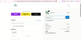 WELCOME07 coupon verification screenshot