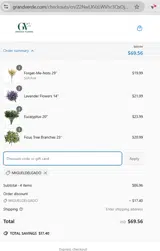 MIGUELDELGADO coupon verification screenshot