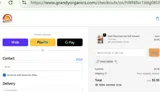 Grandy Organics coupon verification screenshot