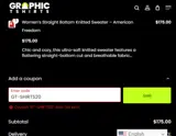 GT-SHIRTS20 coupon verification screenshot