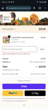 CBDOCLOCK coupon verification screenshot