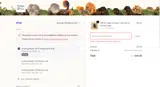 SARAH21 coupon verification screenshot