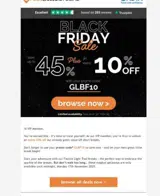 GLBF10 coupon verification screenshot