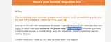 VIPSUMMER25 coupon verification screenshot