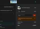 15FUZA coupon verification screenshot