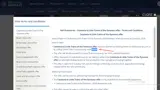 SPAIN coupon verification screenshot
