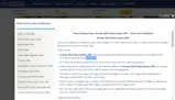 EUROPE25 coupon verification screenshot