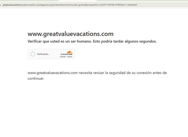 Great Value Vacations checkout page showing Great Value Vacations promo code box | Screenshot taken by SimplyCodes community member on Sep 6, 2025