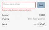 JULY4 coupon verification screenshot
