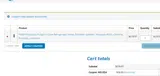 Melissa coupon verification screenshot