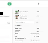 save10 coupon verification screenshot