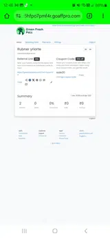 SALE20 coupon verification screenshot