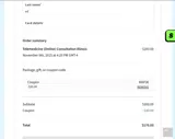 Green Health Docs coupon verification screenshot